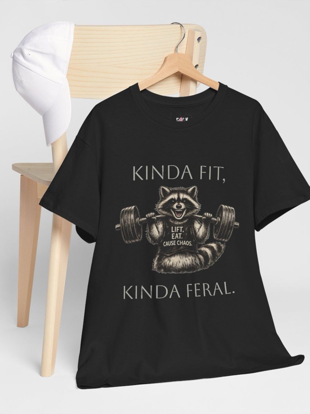 NEW! Women’s Oversize Tee Kinda Fit Kinda Feral Medium